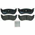 R/M Brakes BRAKE PADS OEM OE Replacement With Hardware Ceramic PGD964C